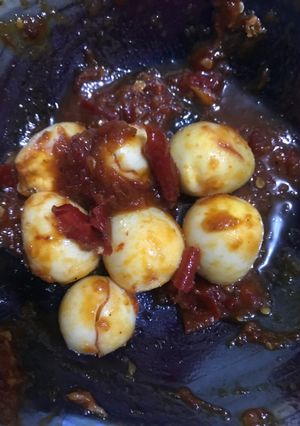 Foto resep Telur puyuh sambel goreng
