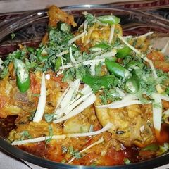 A picture of Achar Gosht .