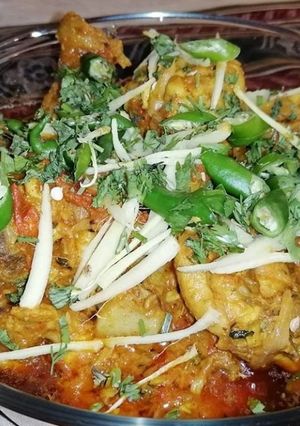 A picture of Achar Gosht .