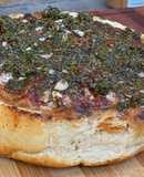 Pan de campo relleno