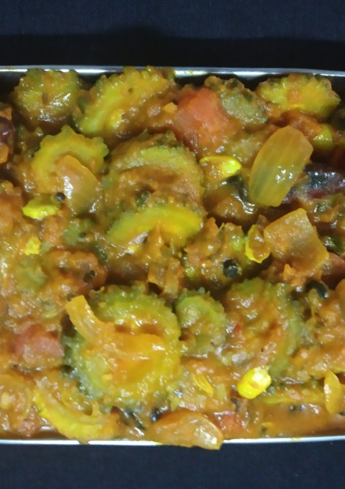 பாகற்காய் தொக்கு செய்முறை முக்கிய புகைப்படம்