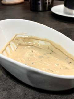Una foto de Mayonesa de chipotle y soja para Gyozas 🥟