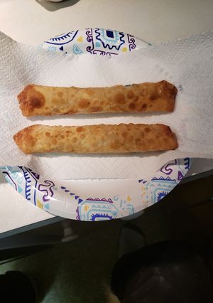 A picture of Teriyaki Chicken Lumpia.