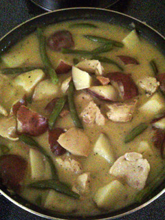 A picture of creamy chicken.