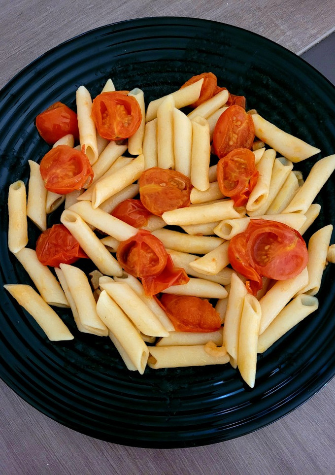 Una foto de Macarrones salteados
