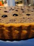 Pie de arándanos