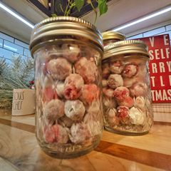 A picture of Candied Cranberries.