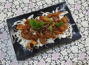Hình của món SP.0950 - Thăn Heo Rim Sốt Teriyaki.