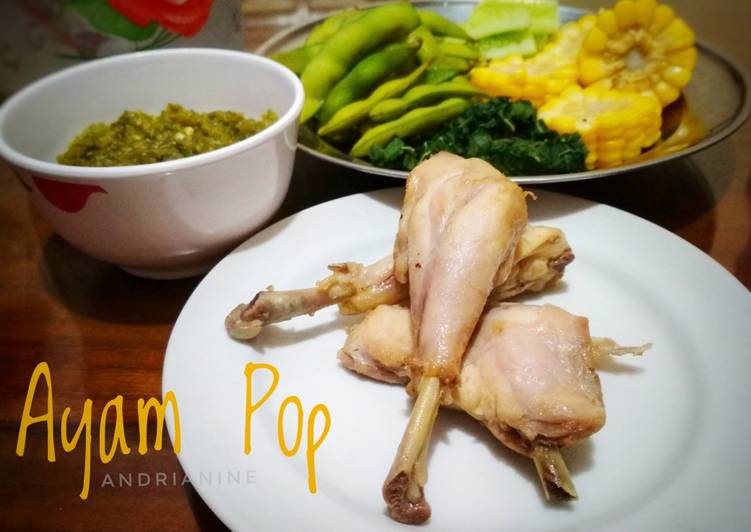 Resep Ayam Pop, Enak Banget