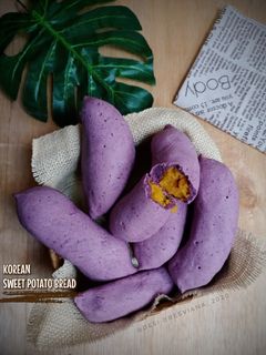 Foto resep Korean Sweet Potato Bread(tanpa tepung ubi)