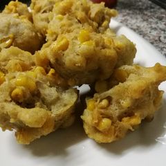 Corn fritter A picture of Corn fritter.