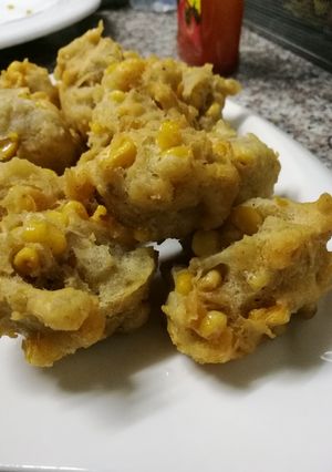 A picture of Corn fritter.