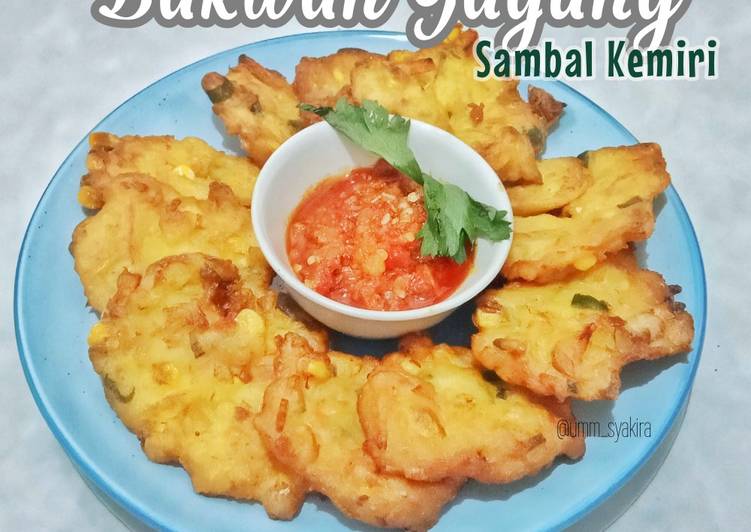 Bakwan Jagung Sambal Kemiri