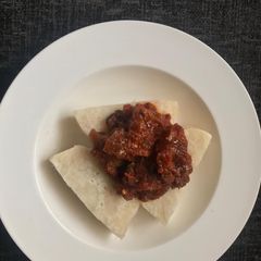 A picture of Goat Meat Stew.