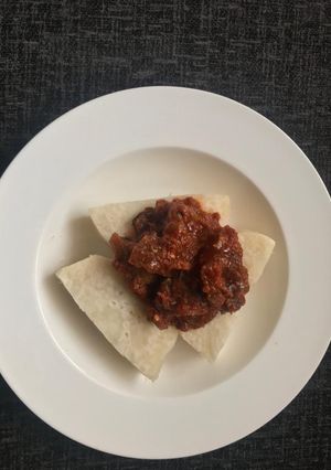 A picture of Goat Meat Stew.
