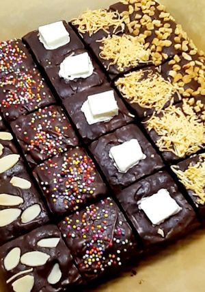 Foto resep Fudgi 'Shiny' Brownis