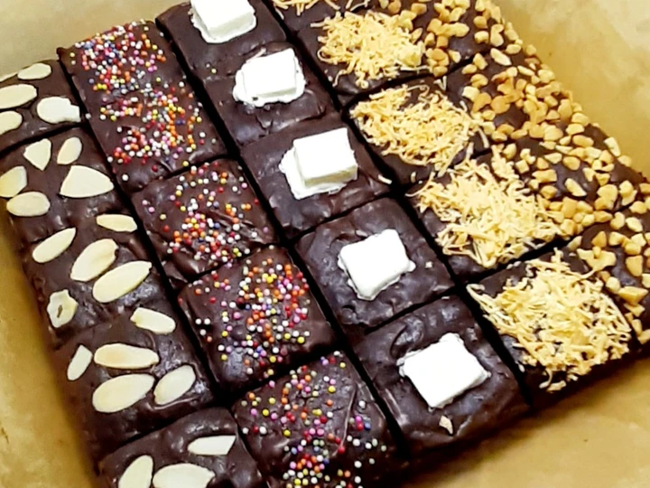 Cara Gampang Membuat Resep Fudgi &amp;#39;Shiny&amp;#39; Brownis yang Enak Banget Anti Ribet, Sempurna