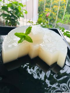 Hình của món Thạch vải.