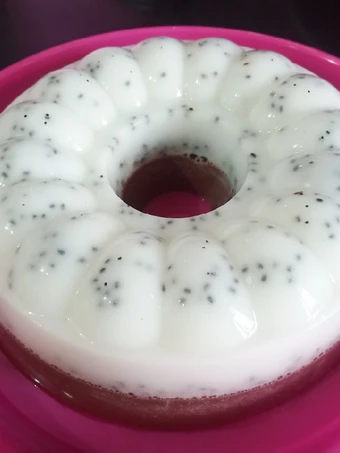 Langkah Gampang Membuat Resep Puding Nutrijell Kelapa Lapis Coklat yang Menggugah Selera Anti Ribet, Sempurna
