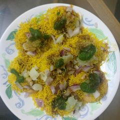 A picture of Indian Street Food Sev Puri.