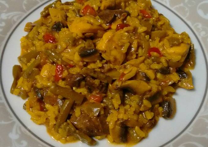 Arroz Con Pollo Y Con Higaditos Muy Fácil Receta De Rosario Cookpad 6703