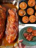 Solomillos de cerdo a la barbacoa con calabaza 🎃