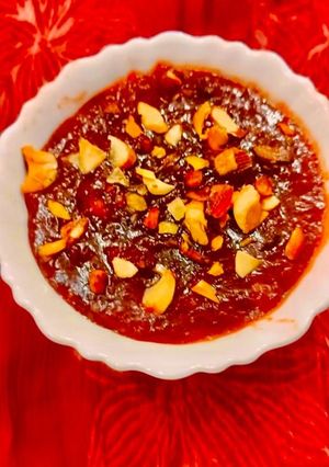आलू बुखारे की चटनी रेसिपी मुख्य फोटो