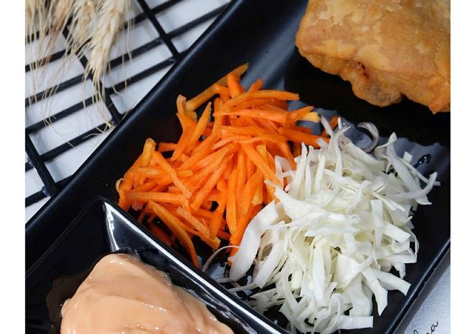 Resep Salad Ala Hokben, Enak Banget