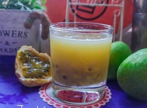 Gambar Jus Markisa Epal Hijau