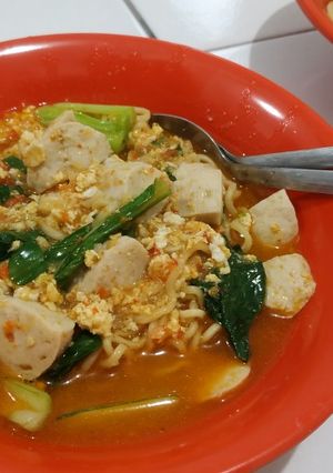 Foto resep Mie tek tek pedas