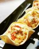 Shrimp and Imitation Crab Baked Gyoza Cups – Perfect for Entertaining