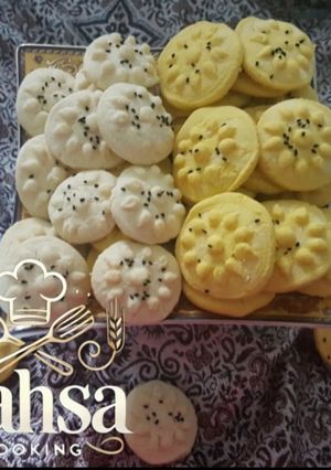 عکسی از دستور شیرینی نون برنجی