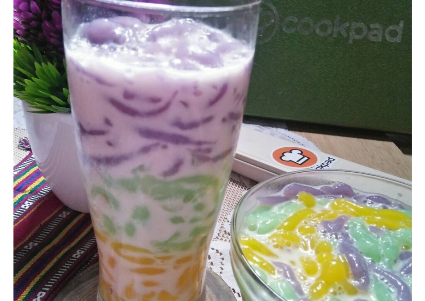 *cendol jelli yogurt*
