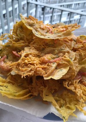 Foto resep Peyek Udang RM Padang