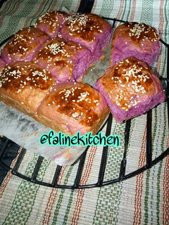 Foto resep Roti sobek ubi ungu