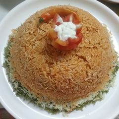 A picture of Tricolour Pullav.