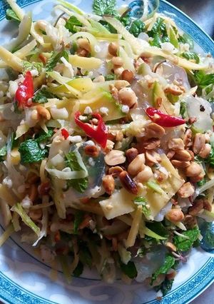 Hình của món Gỏi sứa.