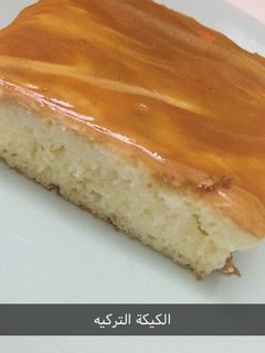 صورة لوصفة الكيكة التركيه