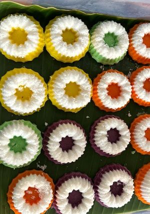 Foto resep Putu Ayu warna warni
