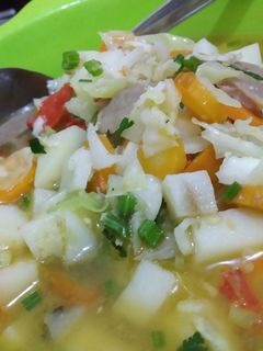 Foto resep Sayur Sop bakso Sapi