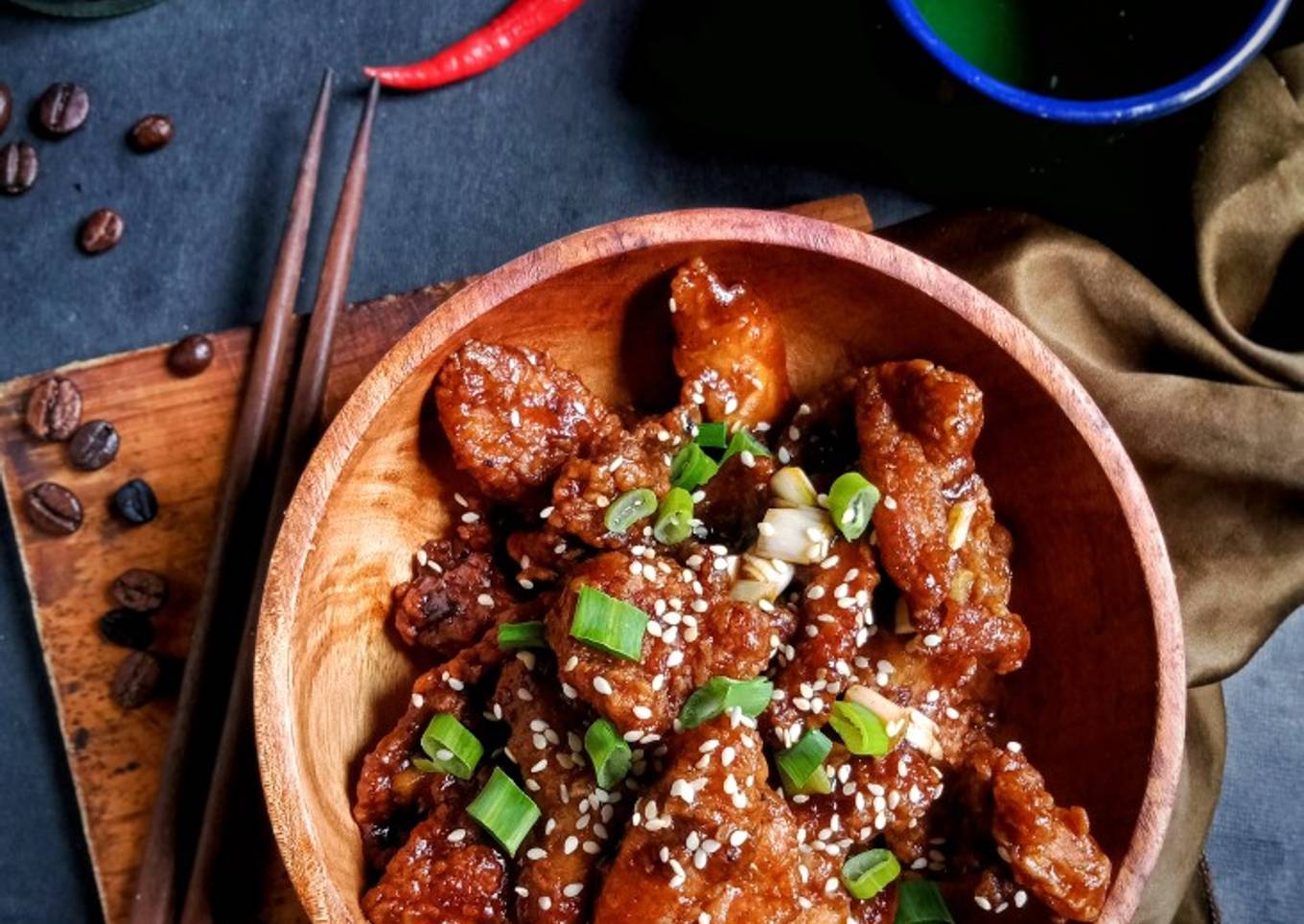 Ayam Saos Kopi (Chiken Coffe)