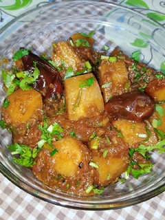 A picture of Potato Bhujia.