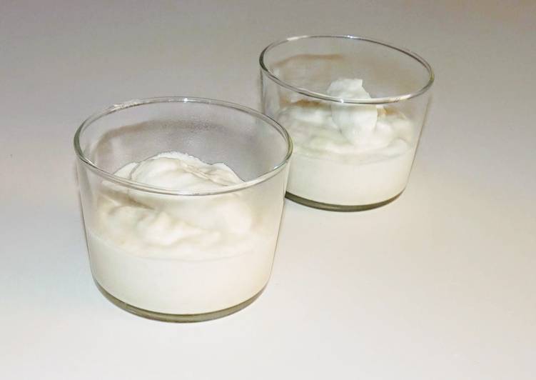 Crème coco à l'okara (vegan)