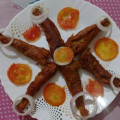 A picture of Bombay Duck Fish Fritters.