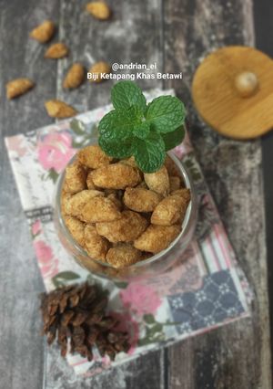 Foto resep Biji Ketapang Khas Betawi Tanpa Telur Tanpa Sangrai
