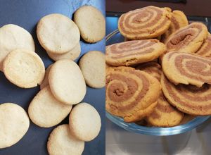 Una foto de Galletitas de vainilla y mixtas. Aptas bebé y aplv