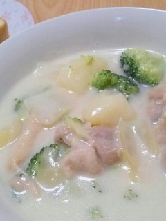 A picture of Cream Stew with Store-Bought Roux.
