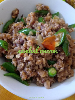 Foto resep Sambal oncom