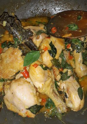 Foto resep Ayam kemangi pedas