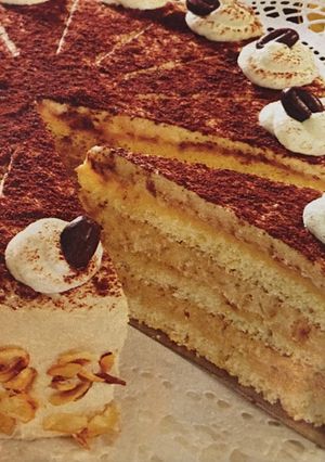 Zdjęcie przepisu Tort kawowy.